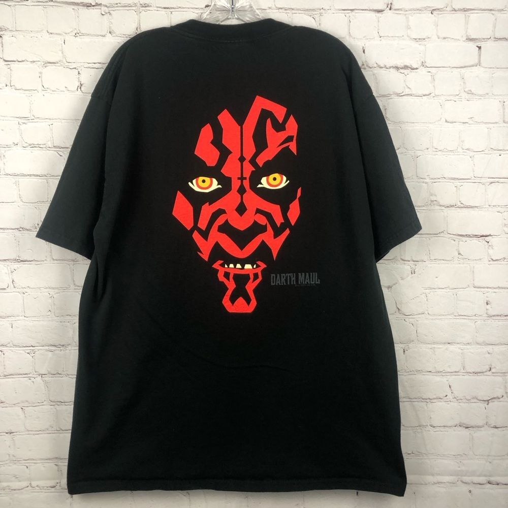 Vintage 90's Star Wars Episode 1 Darth Maul Lee Sport Tee Men's Sz XL